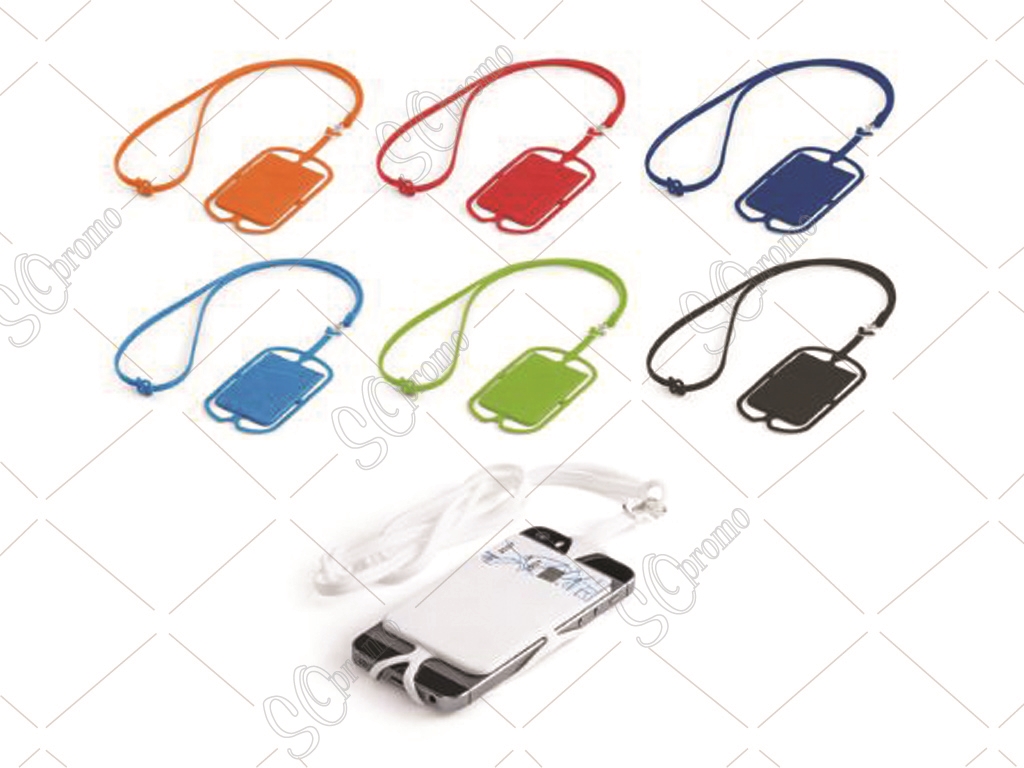 Boyun Askılı Telefon Kart Tutucu